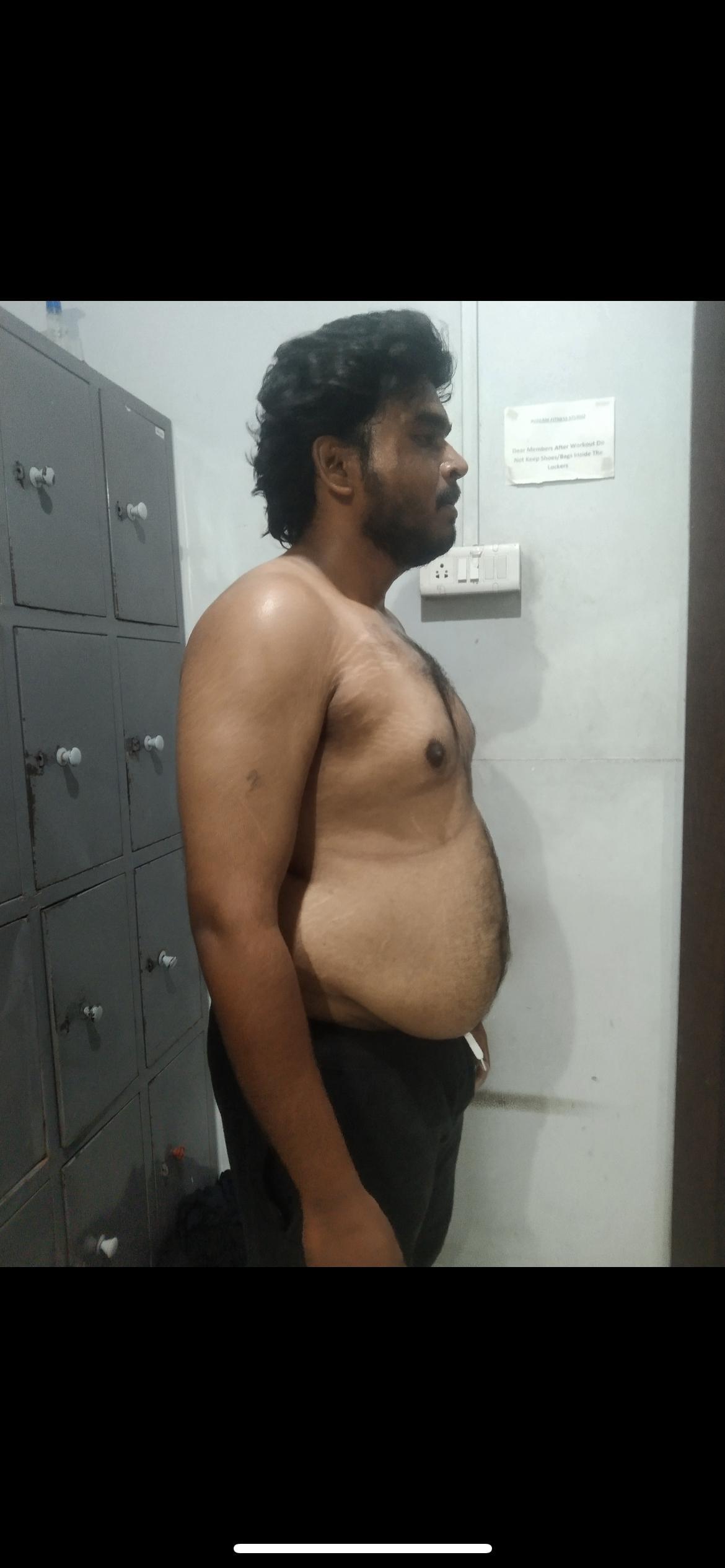 Hrushikesh Magre before � 101 kg