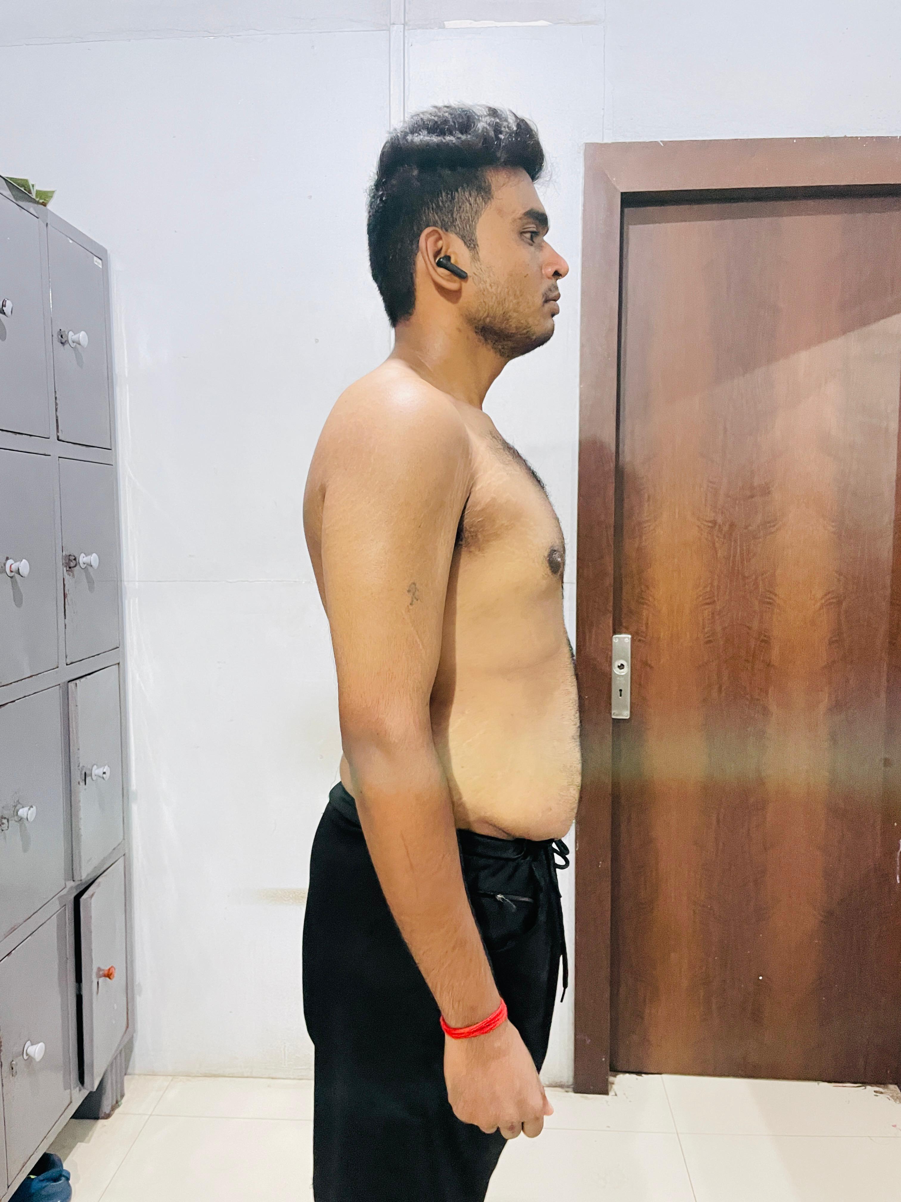 Hrushikesh Magre after � 85 kg